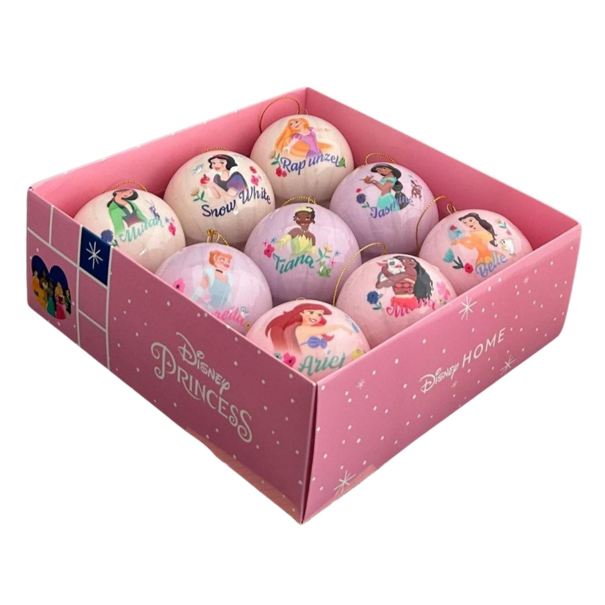 bauble box 9 pcs princess