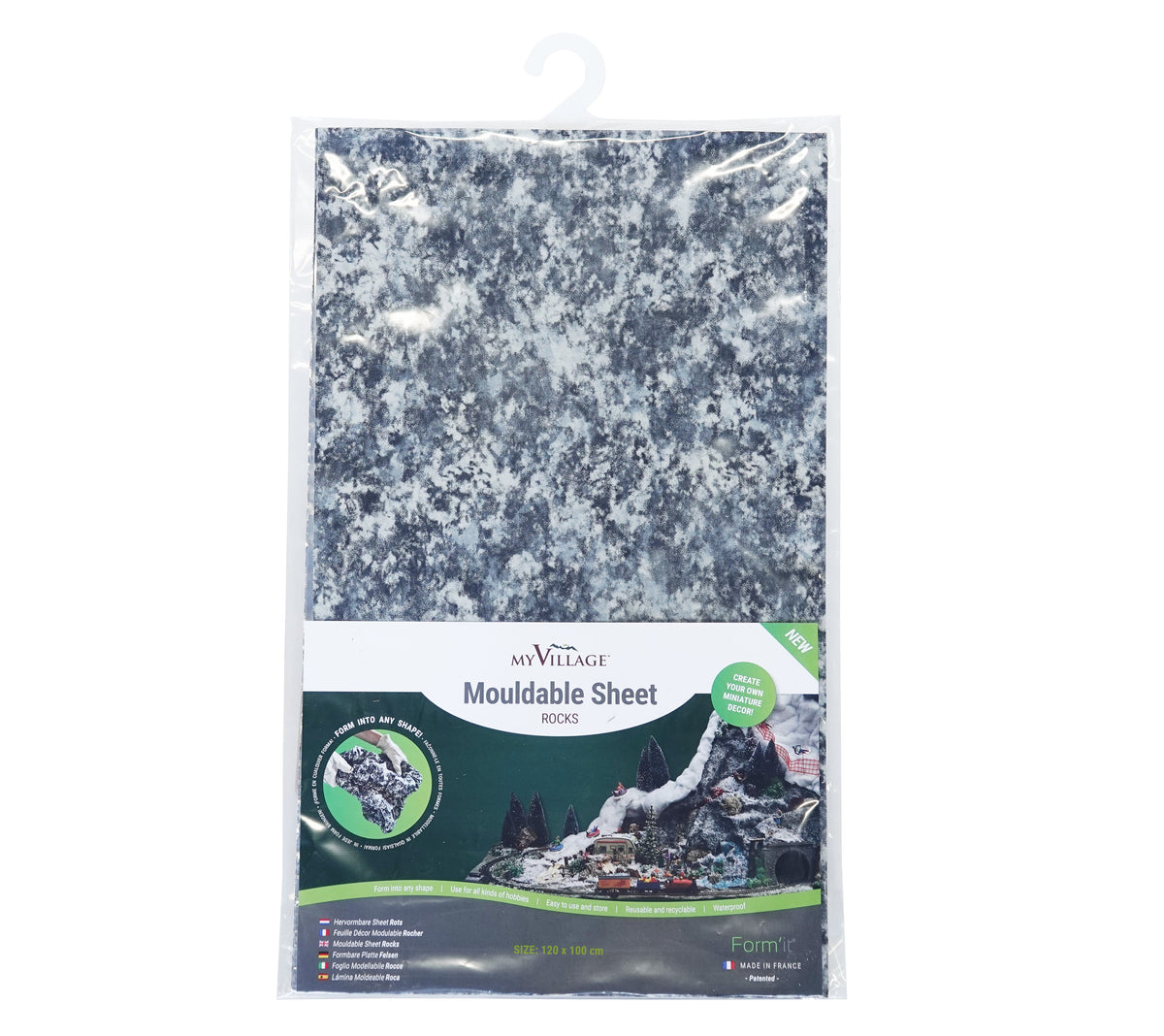 vormbare sheet rots 120x100cm