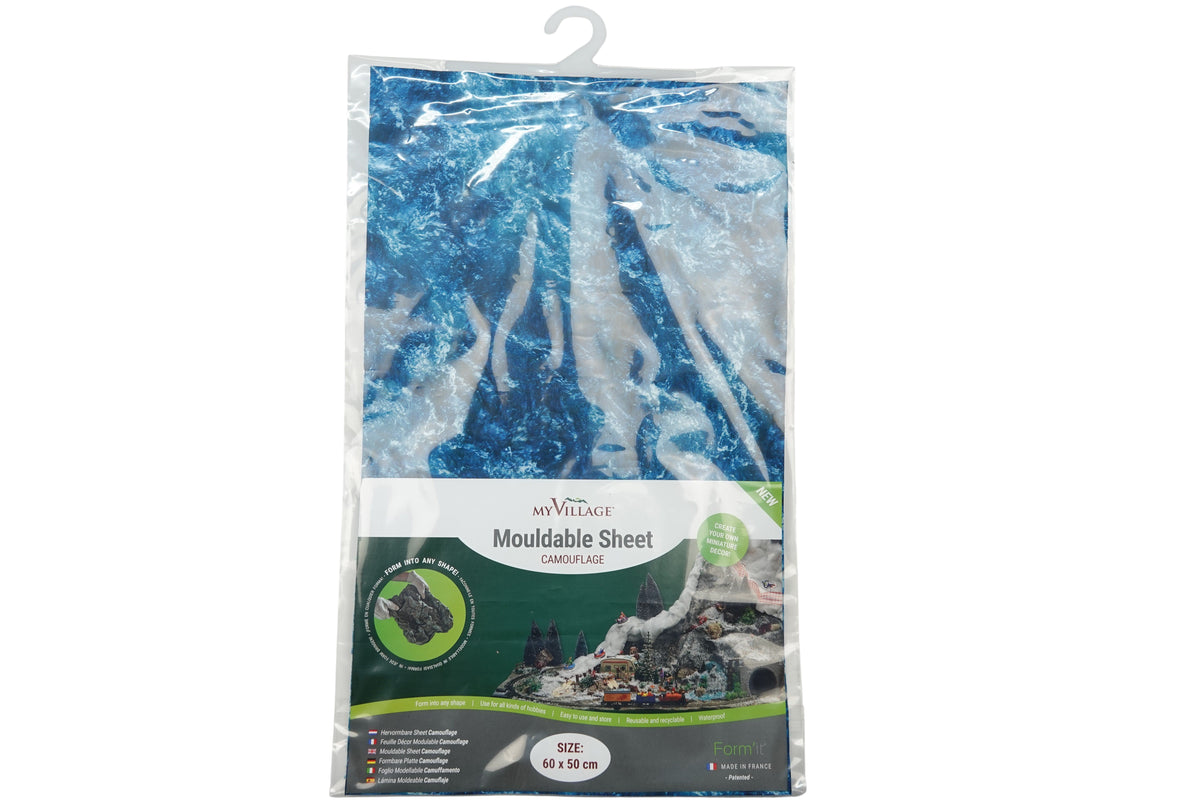 vormbare sheet ocean 50x30cm
