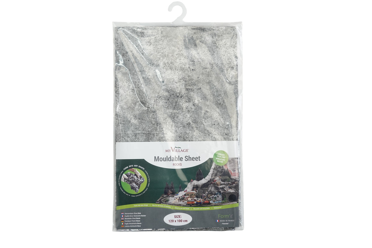 vormbare sheet alpine grey 100x60cm
