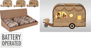 caravan kerst led 15cm 3ass design