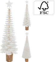 kerstboompje 37cm 2ass wit