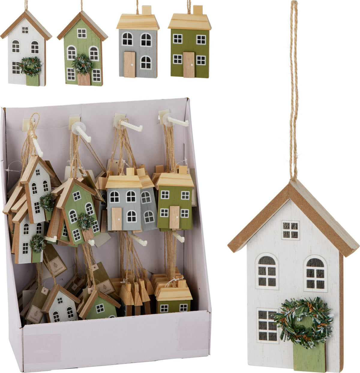 huis hangdeco 105mm 4ass d