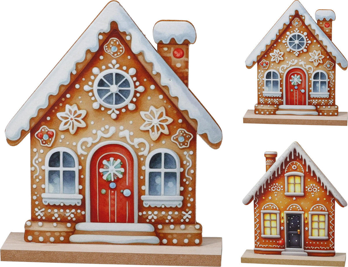 huis vilt 19cm 2ass design