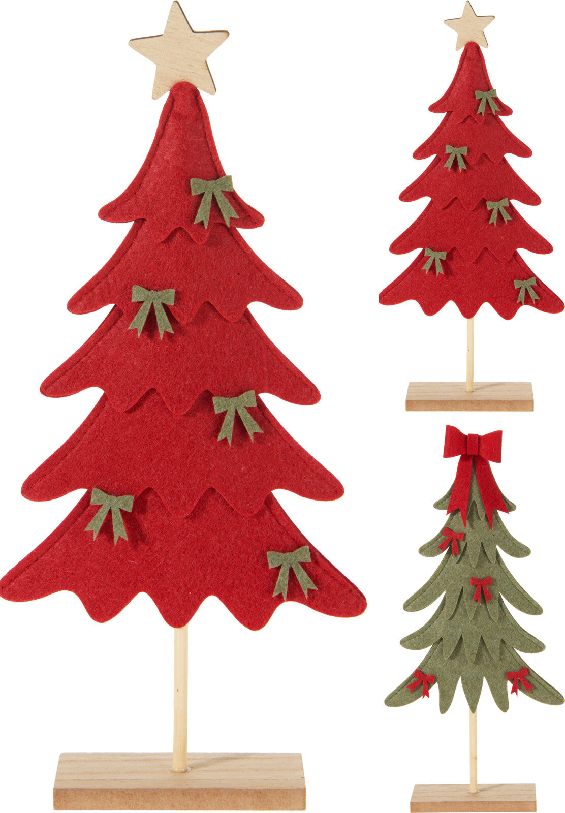 kerstboom 31cm 2ass design