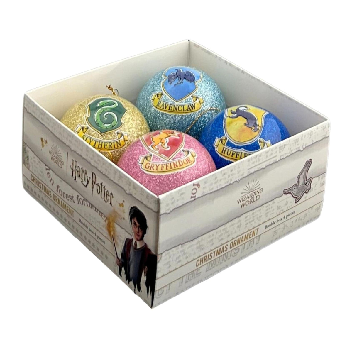 bauble box 4 pcs whisper