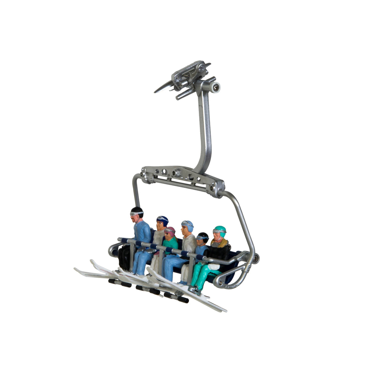 figuren zittend ski's - 6st 1:32
(excl. zetel)