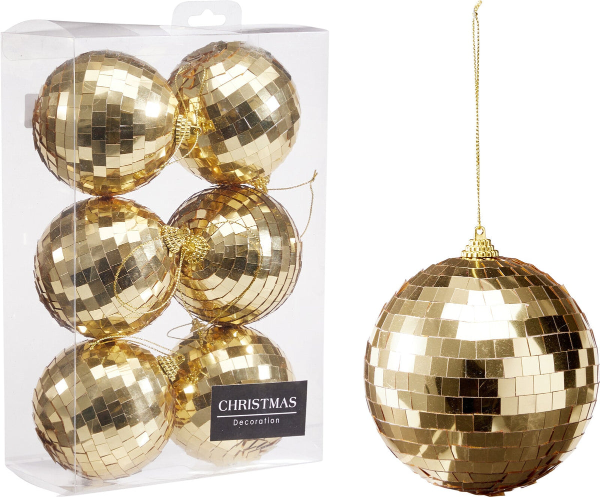 pe spiegelbal s6 80mm champagn