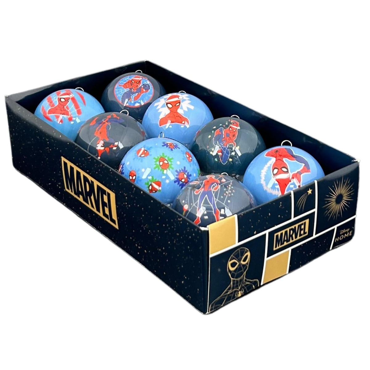 bauble box 8 pcs spider-man