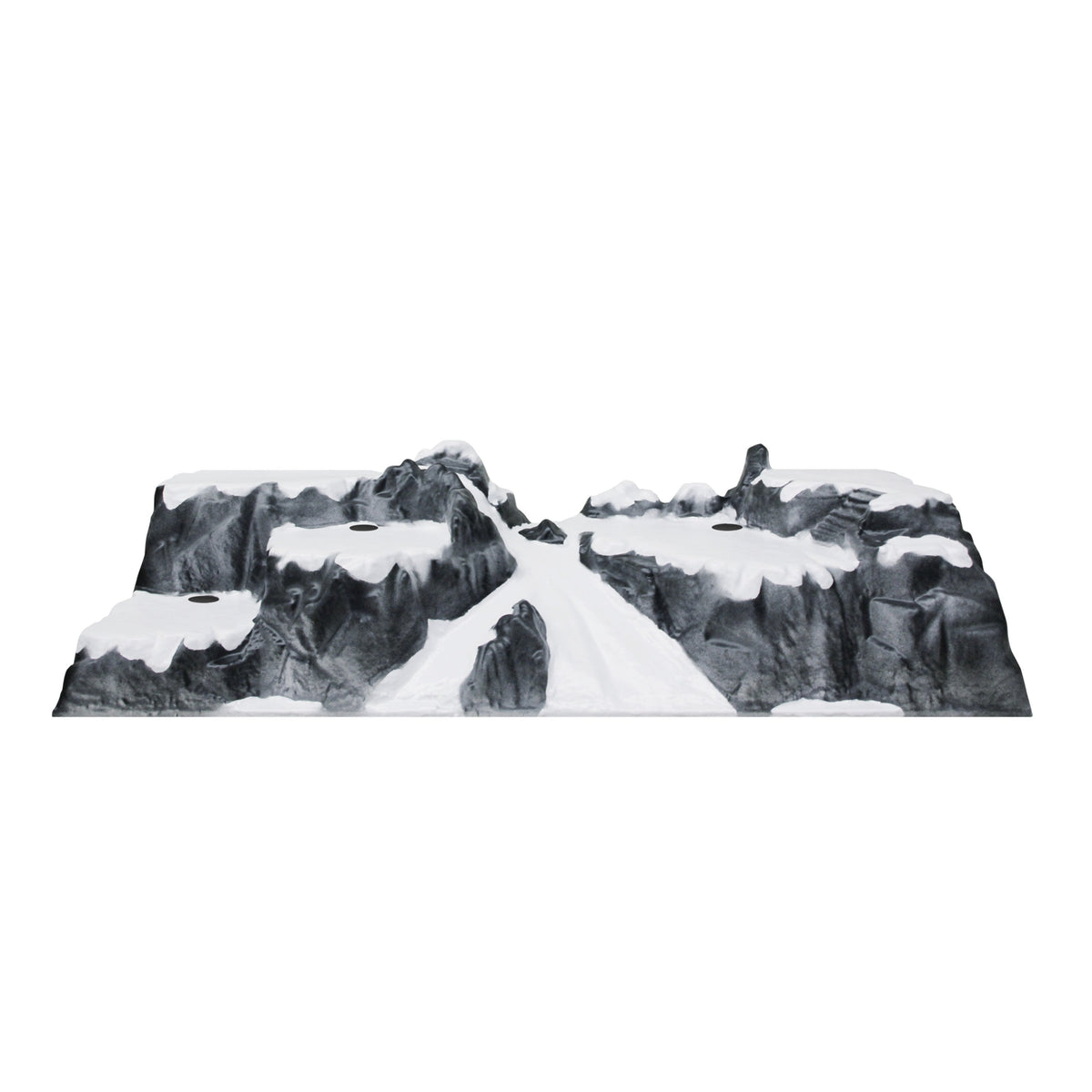 basis kerstdorp skipiste 120x40cm