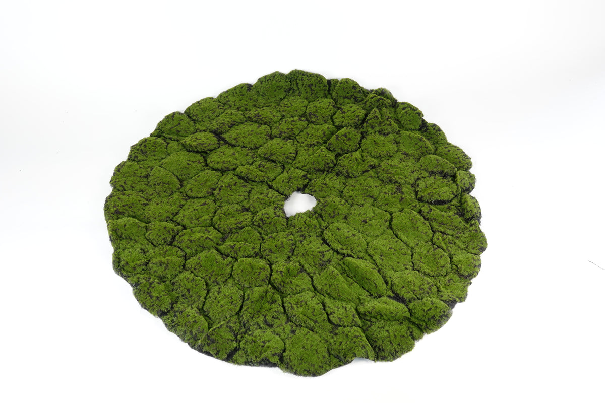 Weihnachtsbaumrock Kunstmoos grob d 90cm