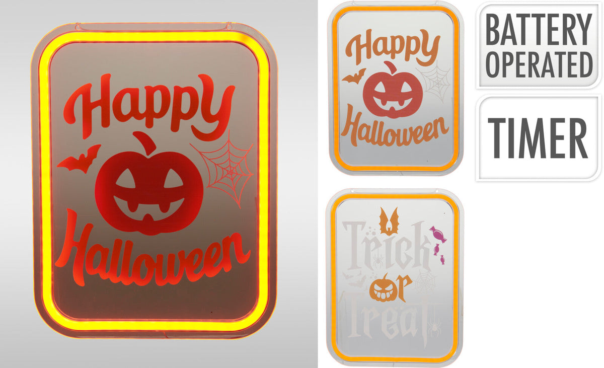 neon halloween hang decoratie