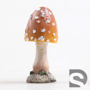 farmwood paddenstoel bol oranje 4x4x8 cm sd