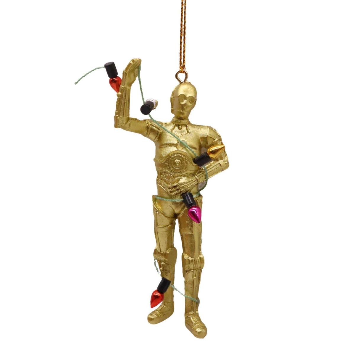 3d ornament c-3po light string