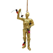 3d ornament c-3po light string
