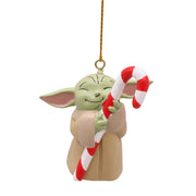 3d ornament grogu candy cane