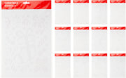 sjabloon kerst 30cm goud 12ass