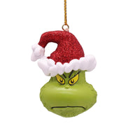 3d ornament the grinch santa hat
