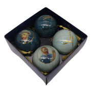 bauble box 4 pcs self portrait van gogh