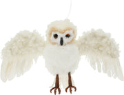 uil hangdeco 20cm wit
