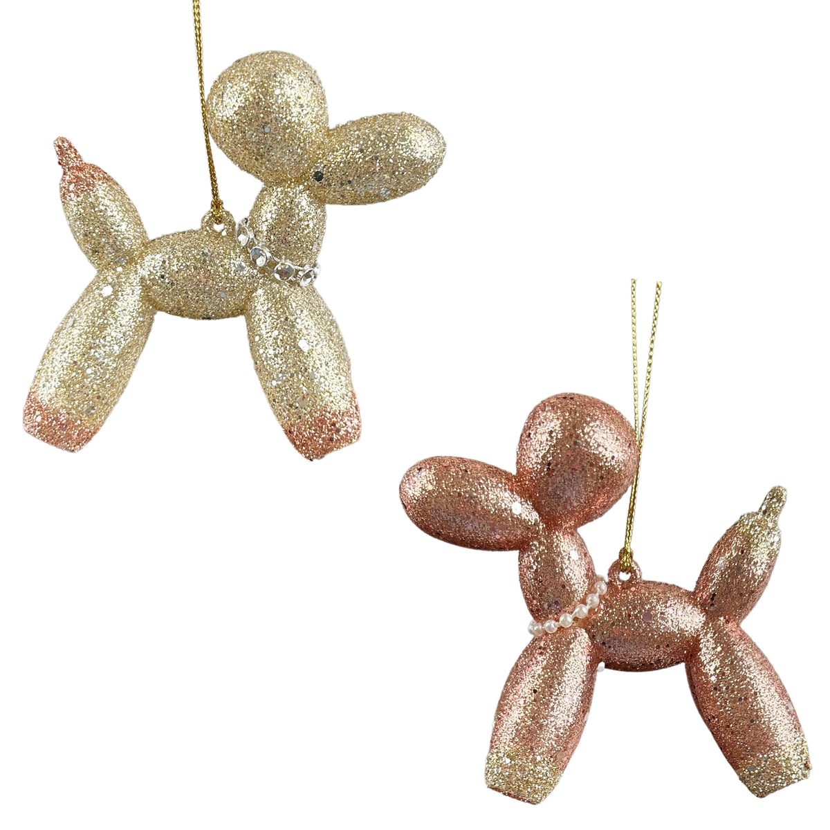 plastic balloon dog orn 2/a