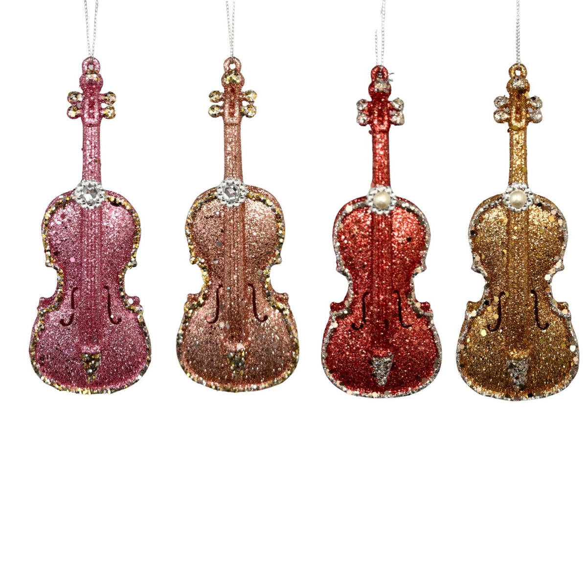 plastic guitar orn x 4.