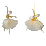plastic ballerina orn x 2.