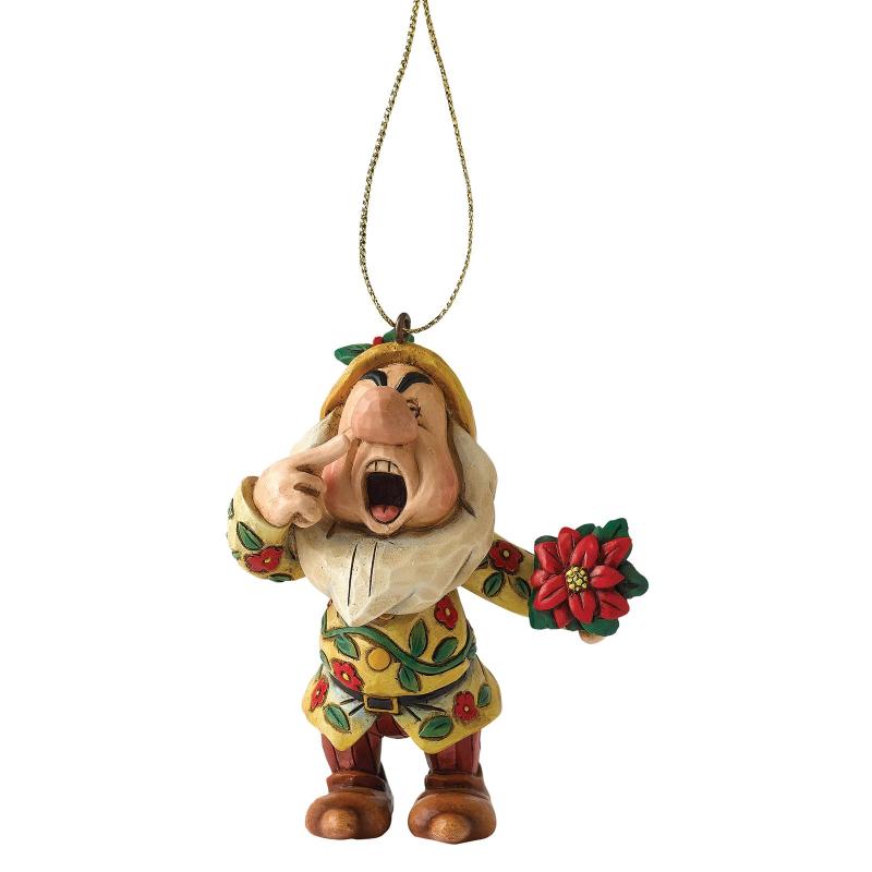 sneezy hanging ornament by disney traditions